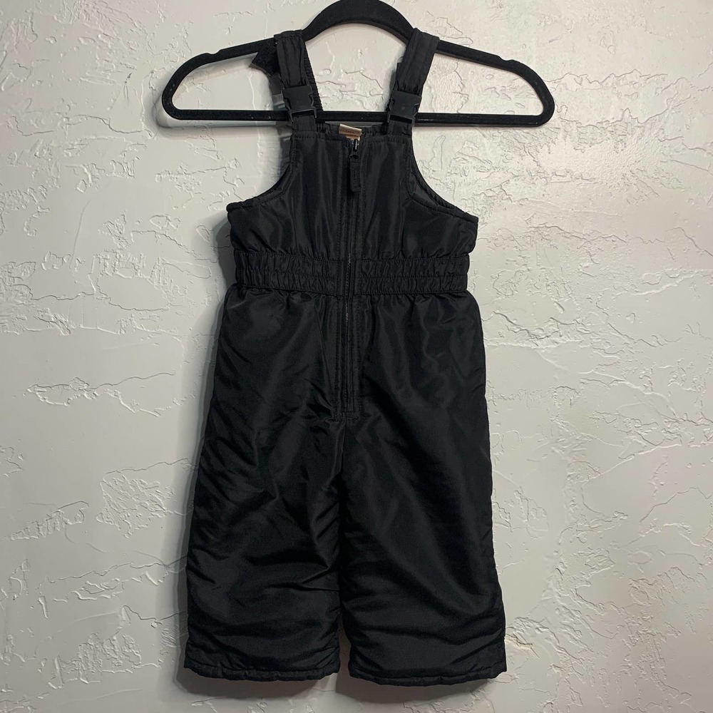COPY - Faded Glory Kids Black Overall Snow Jumpsuit 2T